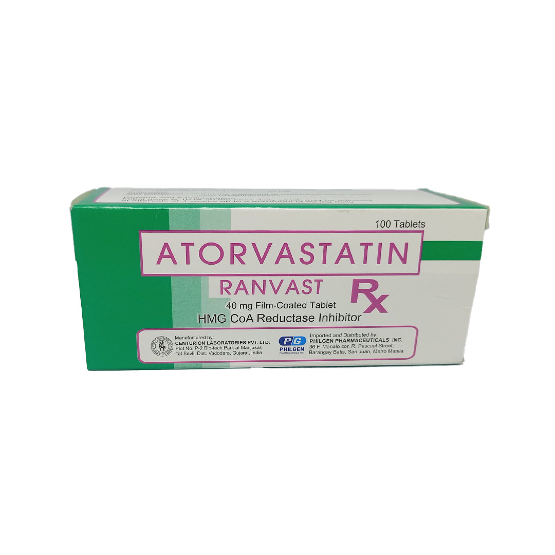 Atorvastatin 40mg (Ranvast)