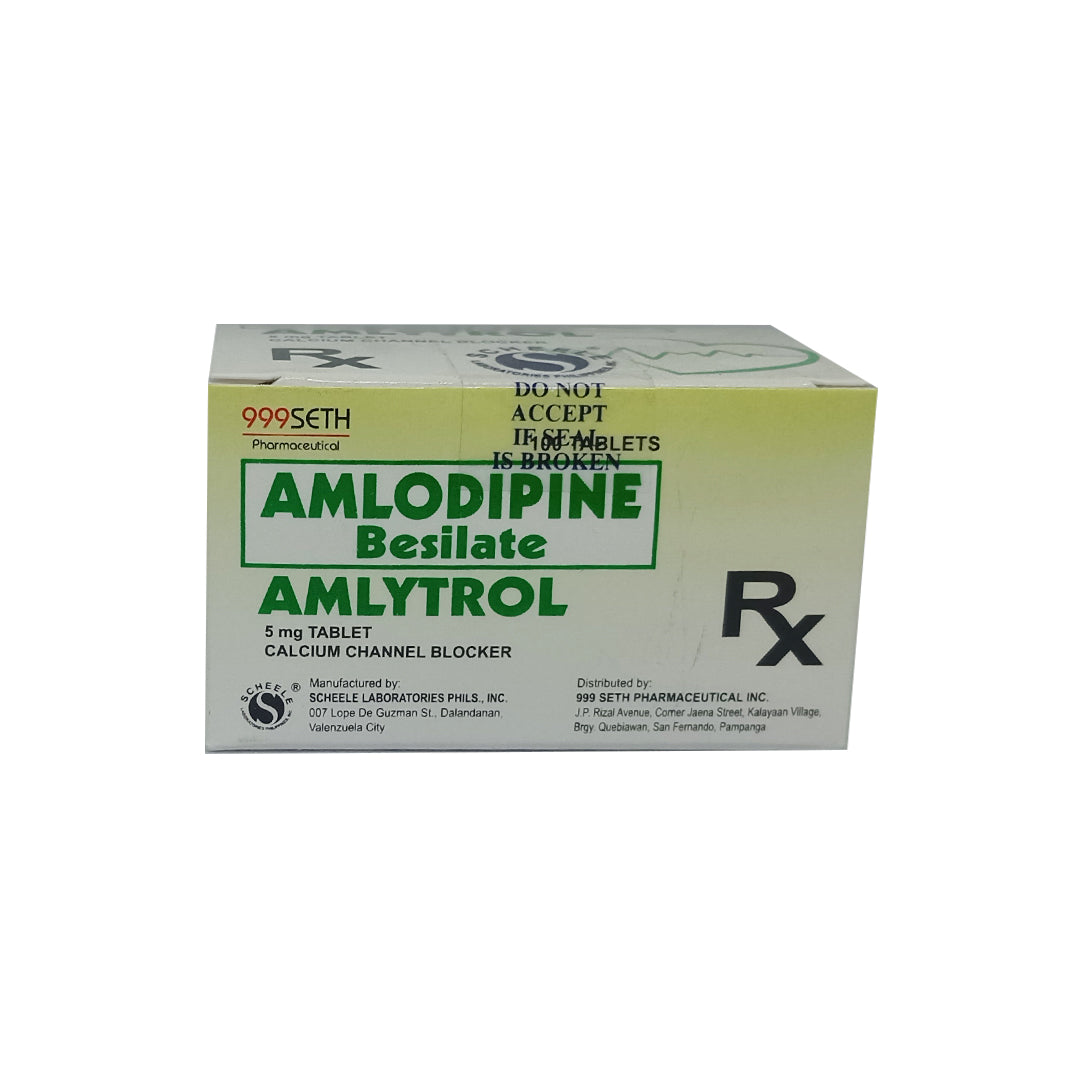 Amlodipine 5mg (Amlytrol)