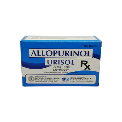 Allopurinol 100mg tablet (URISOL)