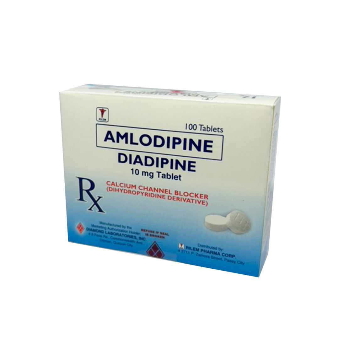 Amlodipine 10mg (Diadipine)