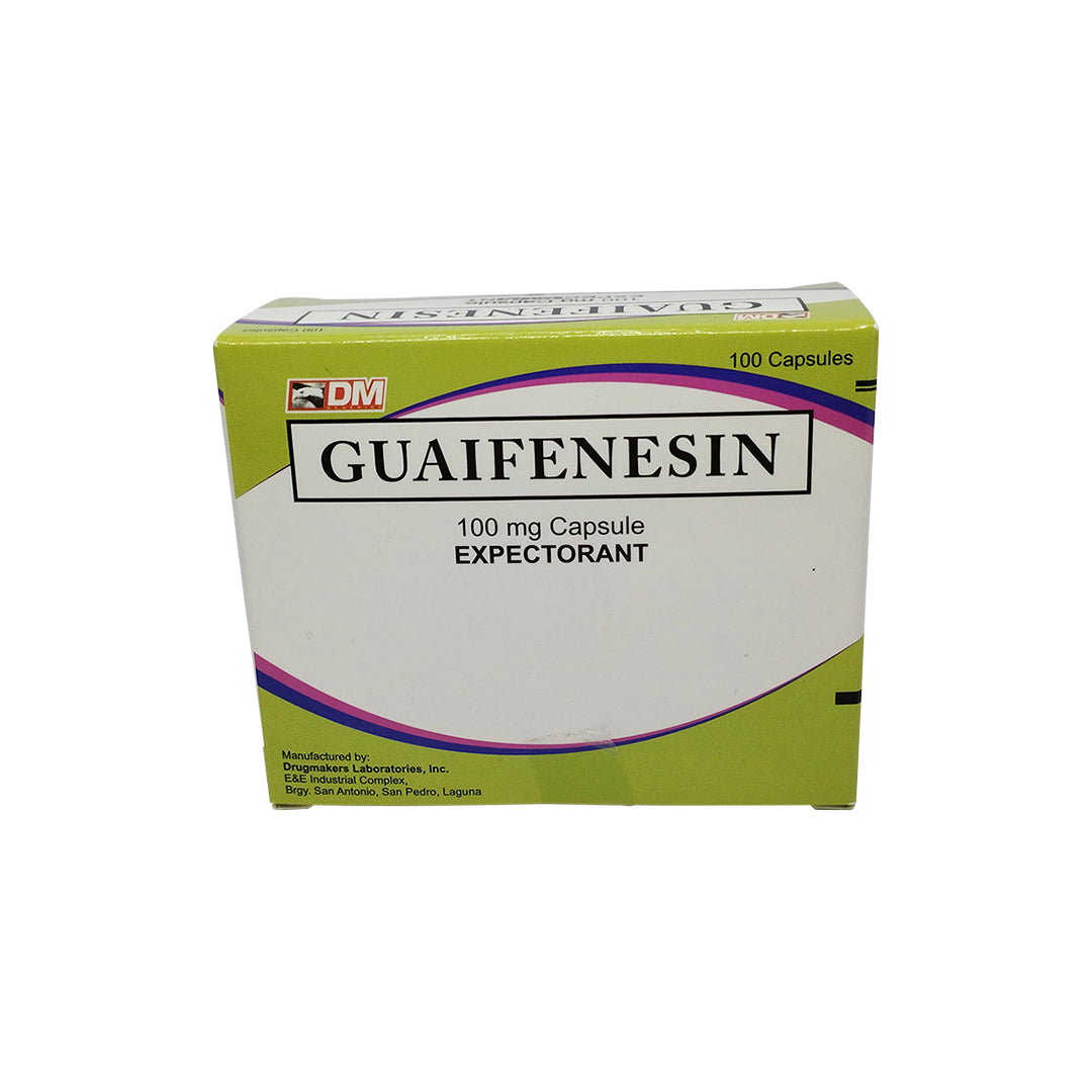 Guaifenesin 100mg (DM)