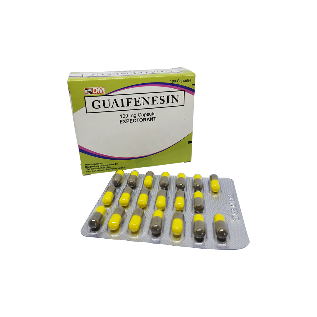 Guaifenesin 100mg (DM)