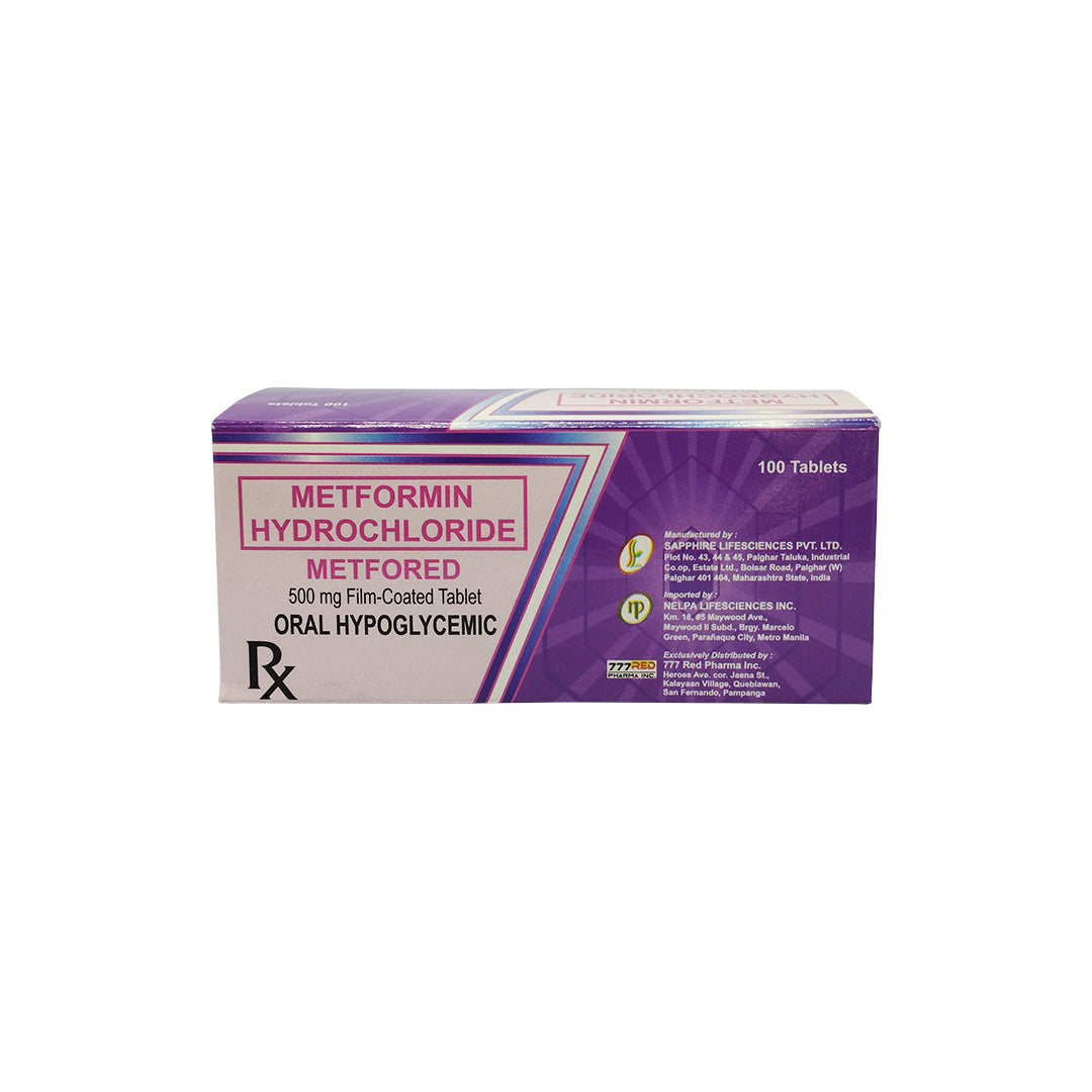 Metformin 500mg tablet (Metfored)