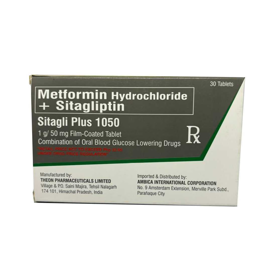 Metformin + Sitagliptin 1g (Sitagli Plus)