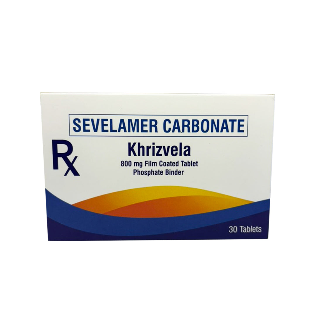 Sevelamer Carbonate (Khrizvela) 800mg