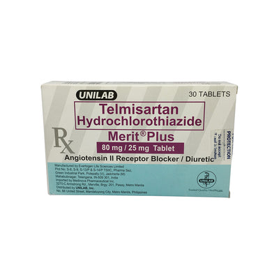 Merit Plus 80/25mg