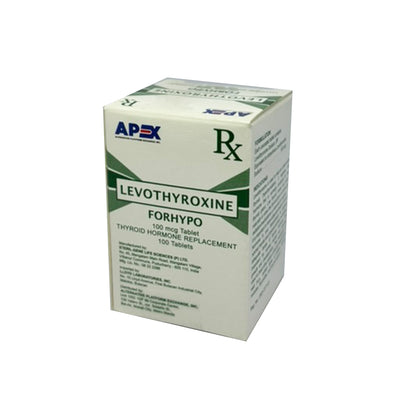 Levothyroxine 100mcg (Forhypo) per bott