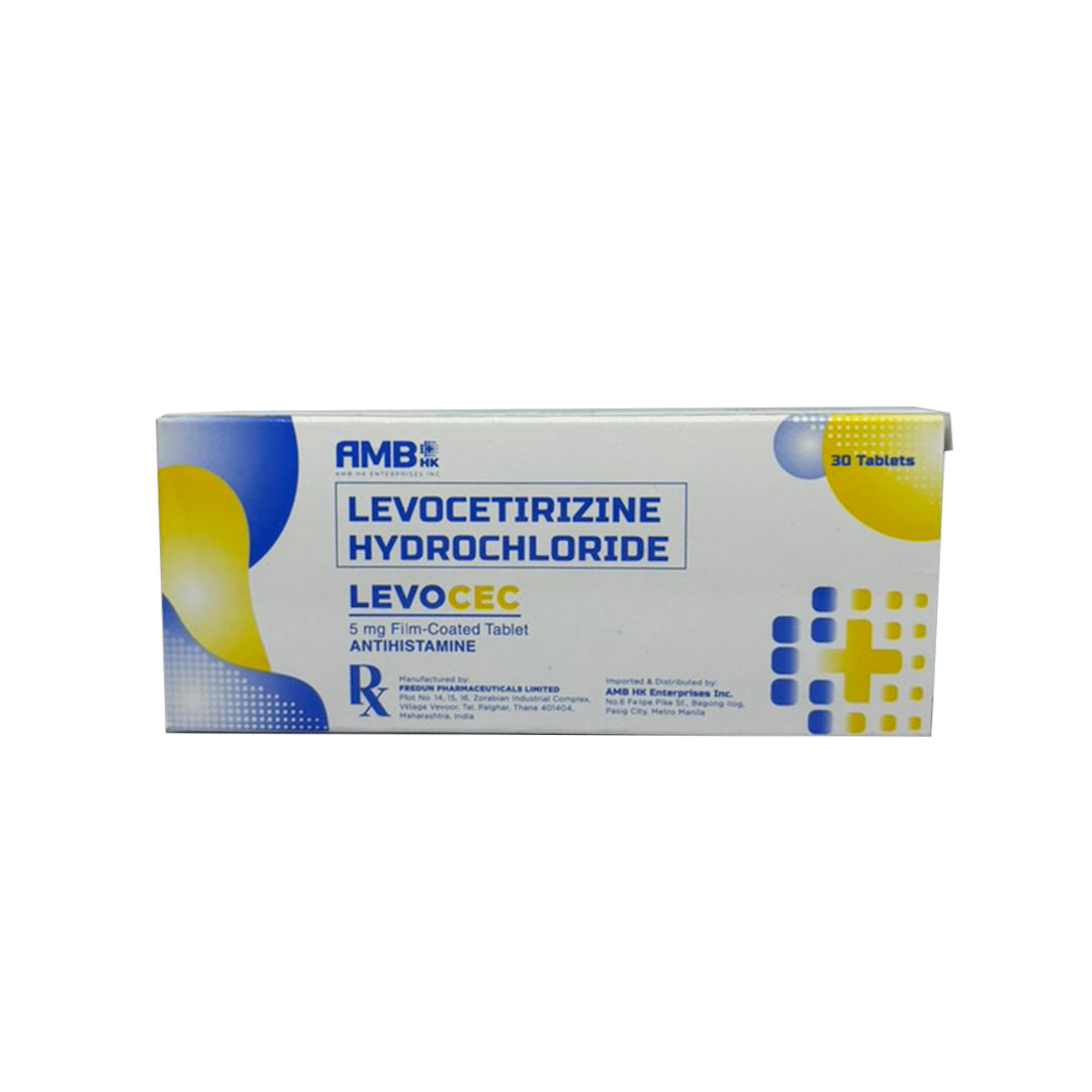 Levocetirizine 5mg (Levocec)