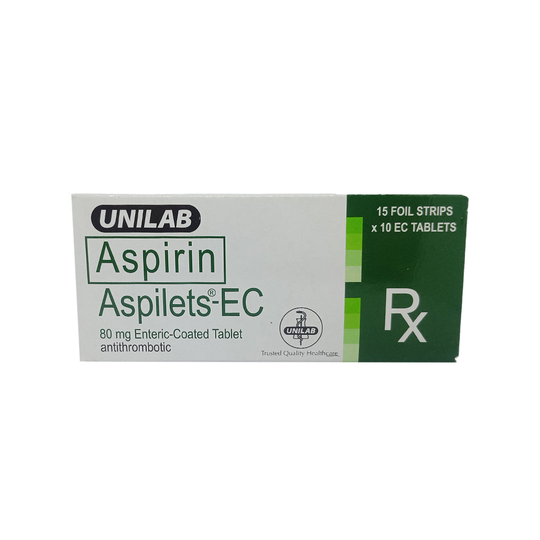 Aspilet EC 80mg (Unilab)