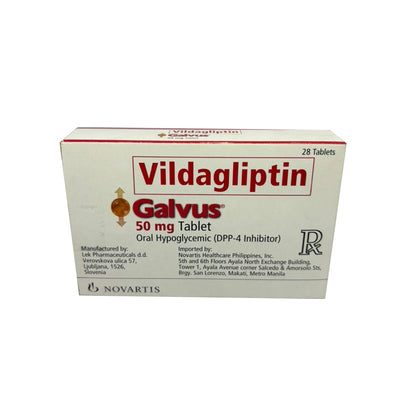 Vildagliptin 50mg (Galvus)