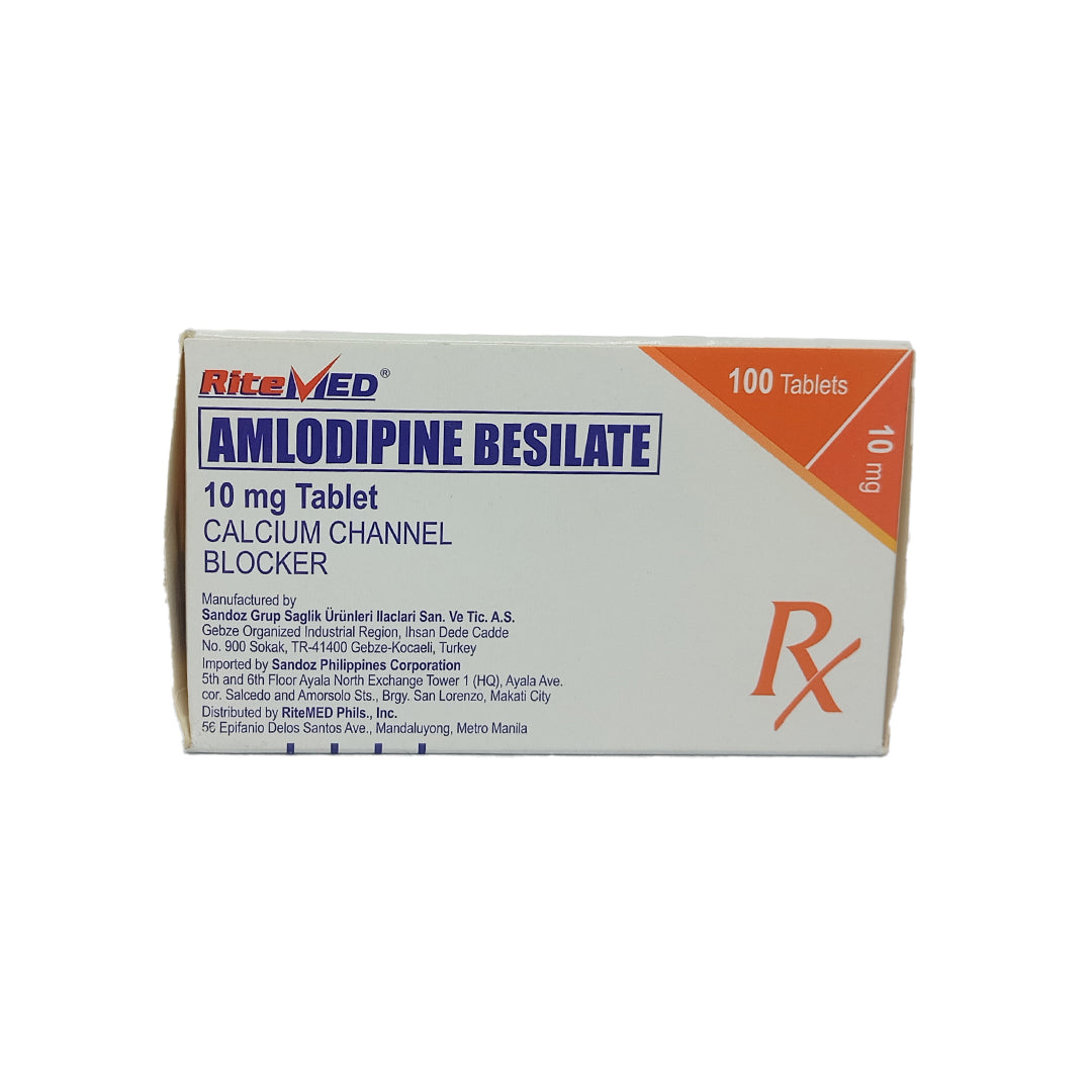 Amlodipine 10mg (Ritemed)