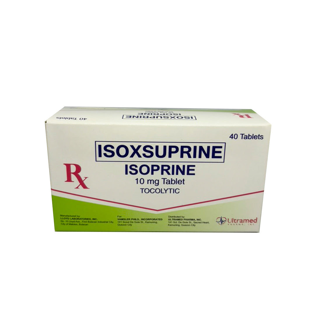 Isoxsuprine 10mg (Isoprine)