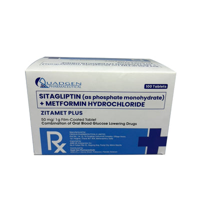 Sitagliptin + Metformin 50mg/1g (Zitamet plus)