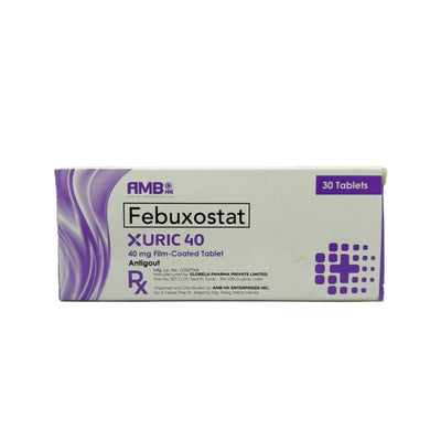 Febuxostat 40mg (Febuxorin / Xuric-40)