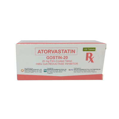 Atorvastatin 20mg (Gostin 20)